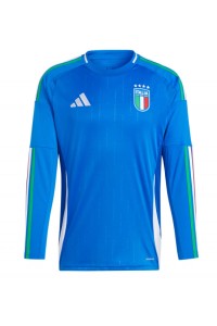 Italië Voetbaltruitje Thuis tenue EK 2024 Lange Mouw